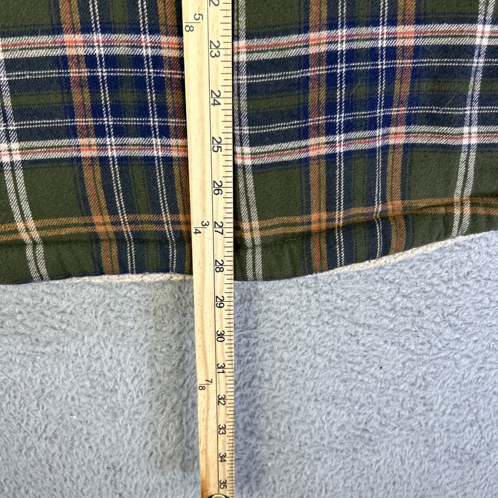 Field & Stream Green Plaid Military Jacket - Picture 8 of 10
